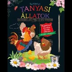 Napraforgó Napraforgo: Rejtőzködő tanyasi állatok - Kifestőfüzet kaparós és színezős oldalakkal (5999564963317)