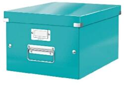 Leitz Leitz: Doboz, A4 méret, LEITZ "Click and Store", jégkék (60440051)