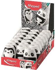 Maped Maped: Hegyező display, egylyukú, tartályos, MAPED "Shakky Fancy", panda és pingvin, vegyes formák (034014)