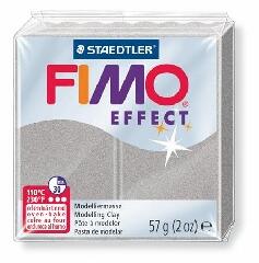 FIMO Fimo: Gyurma, 57 g, égethető, FIMO "Effect", ezüst (8010-81)