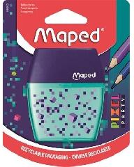 Maped Maped: Hegyező, kétlyukú, tartályos, MAPED "Pixel Party Shaker (035022)