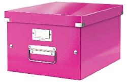 Leitz Leitz: Doboz, A4 méret, LEITZ "Click and Store", rózsaszín (60440023)