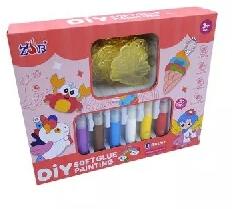 Manyuk Toys Manyuk Toys: Kulcstartó készítő készlet hercegnő mintákkal - 9 db-os (552-1)