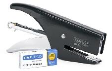 Rapesco Rapesco: Tűzőgép, kézi, 21/4, 12 lap, RAPESCO "SP-64", fekete (1267)