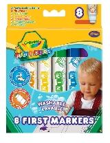 Crayola Crayola: 8db tompahegyű, vastag filctoll (8324)