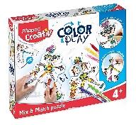 Maped Maped Creativ: Kreatív készségfejlesztő készlet 2 az 1-ben színező és puzzle (907001)