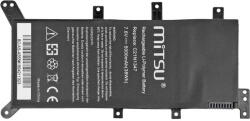 mitsu Acumulator Laptop BC/AS-A555 - 5000 mAh, 38Wh, Negru - Compatibil Asus - Inlocuire de Incredere pentru Laptopul Tau (BC/AS-A555) - vexio