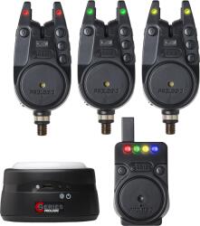 Prologic C-SERIES ALARM 3+1+1 Red/Green/Yellow Elektromos kapásjelző szett