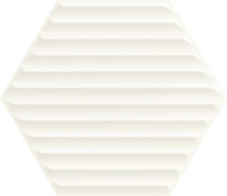 Paradyz My Way WOODSKIN Bianco Hexsagon STR B 19, 8x17, 1 Csempe - furdoszobakiraly