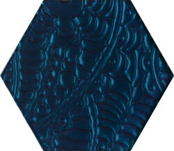 Paradyz My Way Urban Colours Blue Inserto Heksagon 19, 8x17, 1 Decor - furdoszobakiraly