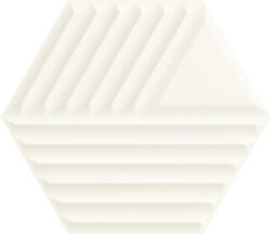 Paradyz My Way WOODSKIN Bianco Hexsagon STR C 19, 8x17, 1 Csempe - furdoszobakiraly