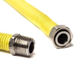 Superflex 1/2"-1/2" 30cm-60cm nyújtható flexibilis gáz bekötőcső KB
