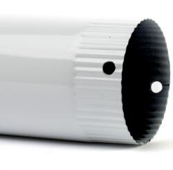  120 füstcső fehér (80cm)