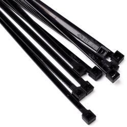  200*4, 8mm kábelkötegelő fekete