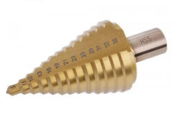  5-35mm léptető fúrószár titán-nitrit bevonattal HSS