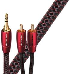 AudioQuest Cablu audio Jack 3.5 mm Male - 2 x RCA AudioQuest Golden Gate 1 m