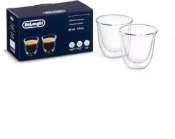 Delonghi Set 2 Pahare Espresso Delonghi DLSC310 90ml Transparent (DLSC310) Pahar