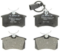 Abe Set Placute Frana Spate Abe C2W012ABE (C2W012ABE 2138)