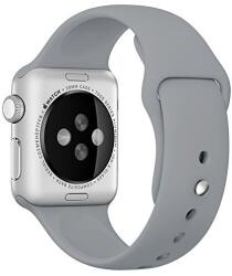 iUni óraszíj, Apple Watch 42mm-hez, Szilikon, Szürke (503320)