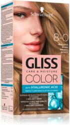 Schwarzkopf Gliss Color tartós hajfesték árnyalat 8-0 Natural Blonde