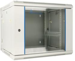 Extralink 9U 600X600 AZH WALL-MOUNTED RACKMOUNT CABINET SWING TYPE GRAY Falra szerelhető állvány Szürke (EX.12950)