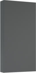 Roca Extra dulap 40x12.6x80 cm laterala pe perete antracit A857957531 (A857957531)