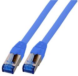 EFB-Elektronik RJ45 Patchkabel S/FTP, Cat. 6A, Cat7 TPE superflex, 0, 5m, bl (K5525FBL. 0, 5) (K5525FBL.0,5)