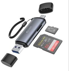 Tech-Protect Cititor Card TECH-PROTECT USB/USB-C SD MicroSD Gri (mem/kin/mo/32/us/us/mi/gr)