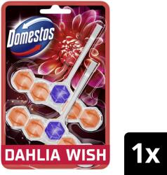 Domestos Aroma Lux WC frissítő blokk, Dahlia Wish koncentrált illóolajokkal 2 × 50 g