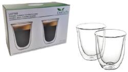 Del Caffe Set 2 Pahare Thermo Cu Pereti Dubli Del Caffe Latteo 300ml (LATTEO300) Pahar