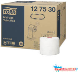 Toalettpapír 2 rétegű 27 db/ karton Mid-size T6 Tork_127530 fehér (47596)