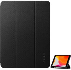 Spigen urban fit tabletvédő álló, flip, oldalra nyíló, trifold, asztali tartó, textil, ceruza tartó, fekete, kompatibilis: Apple IPAD 10.2, 2021, / IPAD 10.2, 2020, / IPAD 10.2, 2019 (g97153)