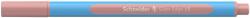 Schneider Golyóstoll, 0, 7 mm, kupakos, SCHNEIDER "Slider Edge XB Pastel", halvány piros (TSCSLEXPP) - tutitinta