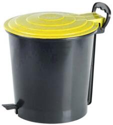  Cos colectare selectiva plastic si metal cu pedala 10 L Ergo 38717SG (38717SG) Cos de gunoi