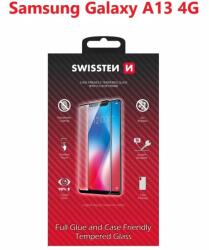 SWISSTEN Full Glue Samsung A135 Galaxy A13 4G 3D üvegfólia - fekete (54501822)