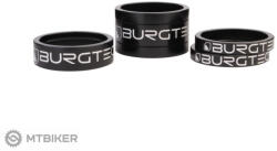 Burgtec Spacer Kit távtartó készlet a szárhoz, 5/5/10/20 mm, fekete