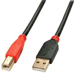 Lindy Кабел Lindy LNY-42762, от USB A(м) към USB B(м), 15m, черен (LNY-42762)