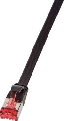 LogiLink U/FTP CAT6 Patch Kábel - 15 m, Fekete