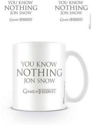 Pyramid International Game of Thrones - bögre - You know nothing Jon Snow (4148000)