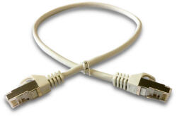 Datacom Patch kábel S/FTP CAT6A 0, 5m szürke (1690)