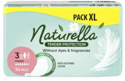 Naturella Tender Protection Maxi bőrkímélő szárnyas intimbetét 14 db nőknek