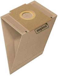 Aspico 528 zsugorfóliás papír porzsák, Gorenje, Sencor, Booman, Zanussi porszívó kompatibilis, 5db + 1db univerzális motorfilter (528)