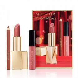 Estée Lauder Machiaj Buze Marvelous Lip Kit Holiday Makeup Gift Set ă