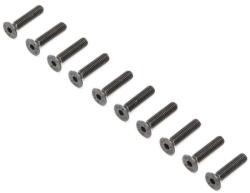 Losi Плосък винт Flat Head M4x18mm (10)