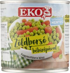 EKO zöldborsó bébirépával 400/265g