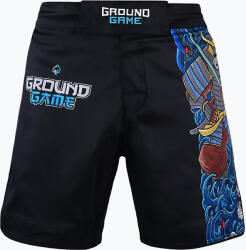 Ground Game Pantaloni scurți MMA pentru bărbați Ground Game MMA Yokai 3.0 negru 22SHORTSMMAYOK3