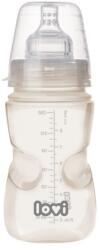 LOVI Lovi, Trends, biberon din plastic cu tetina dinamica, Beige, 250 ml