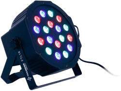 Thunder Germany FTL18 FlatPAR RGB (18x1W) DMX LED reflektor, színező - mkaudio