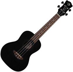 Luna Vintage Mahogany Black Open Pore Koncert ukulele