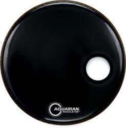 Aquarian RSM24BK Regulator Port/Ring 24" Black Față de rezonanță pentru tobe (RSM24BK)
